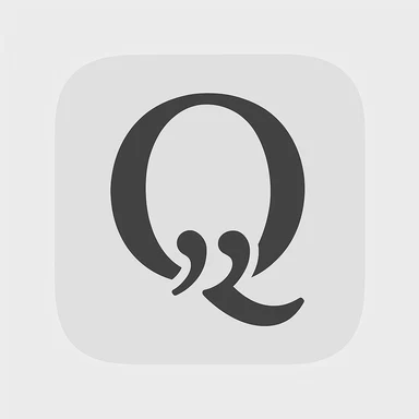 Quotes app icon